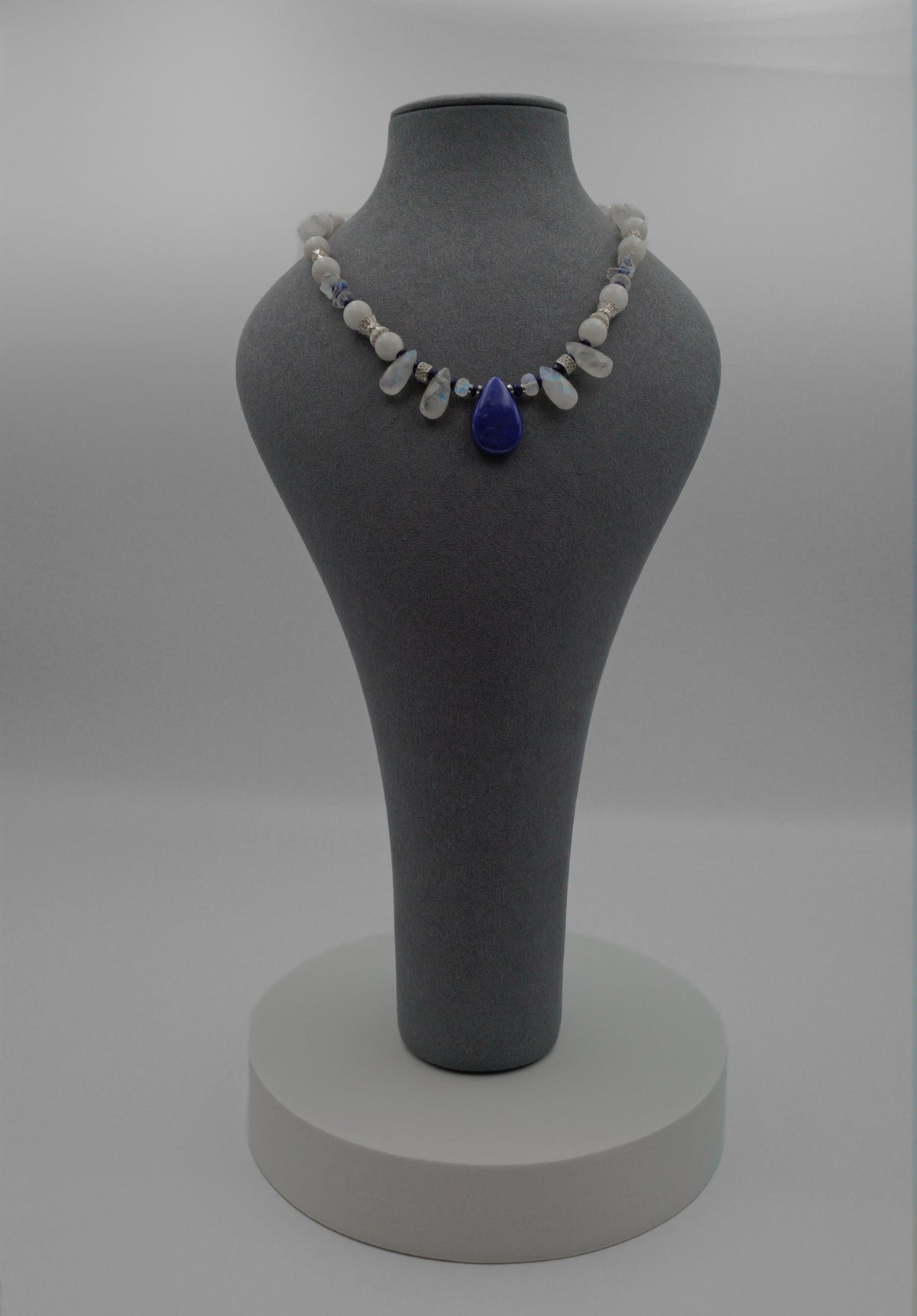 Blue Galaxy Within Choker Necklace - Tania Nerol