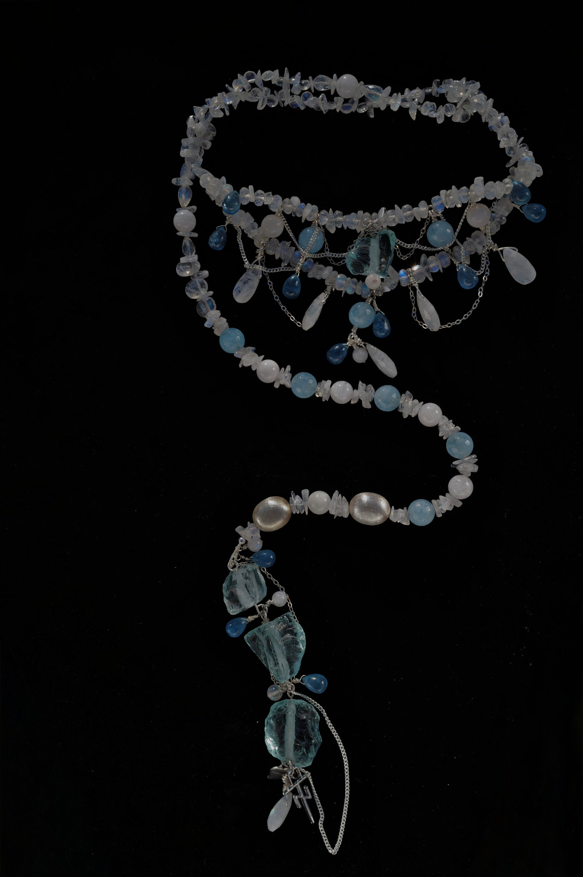 Princes Aqua - Choker Necklace - Tania Nerol