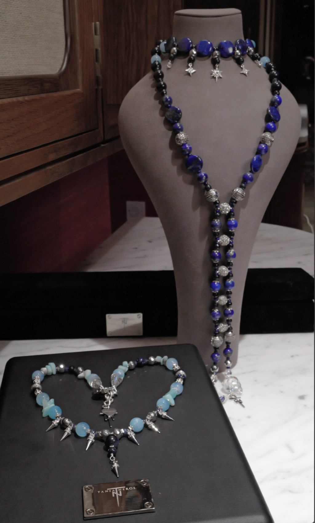 Frozen Galaxy Choker Necklace - Tania Nerol
