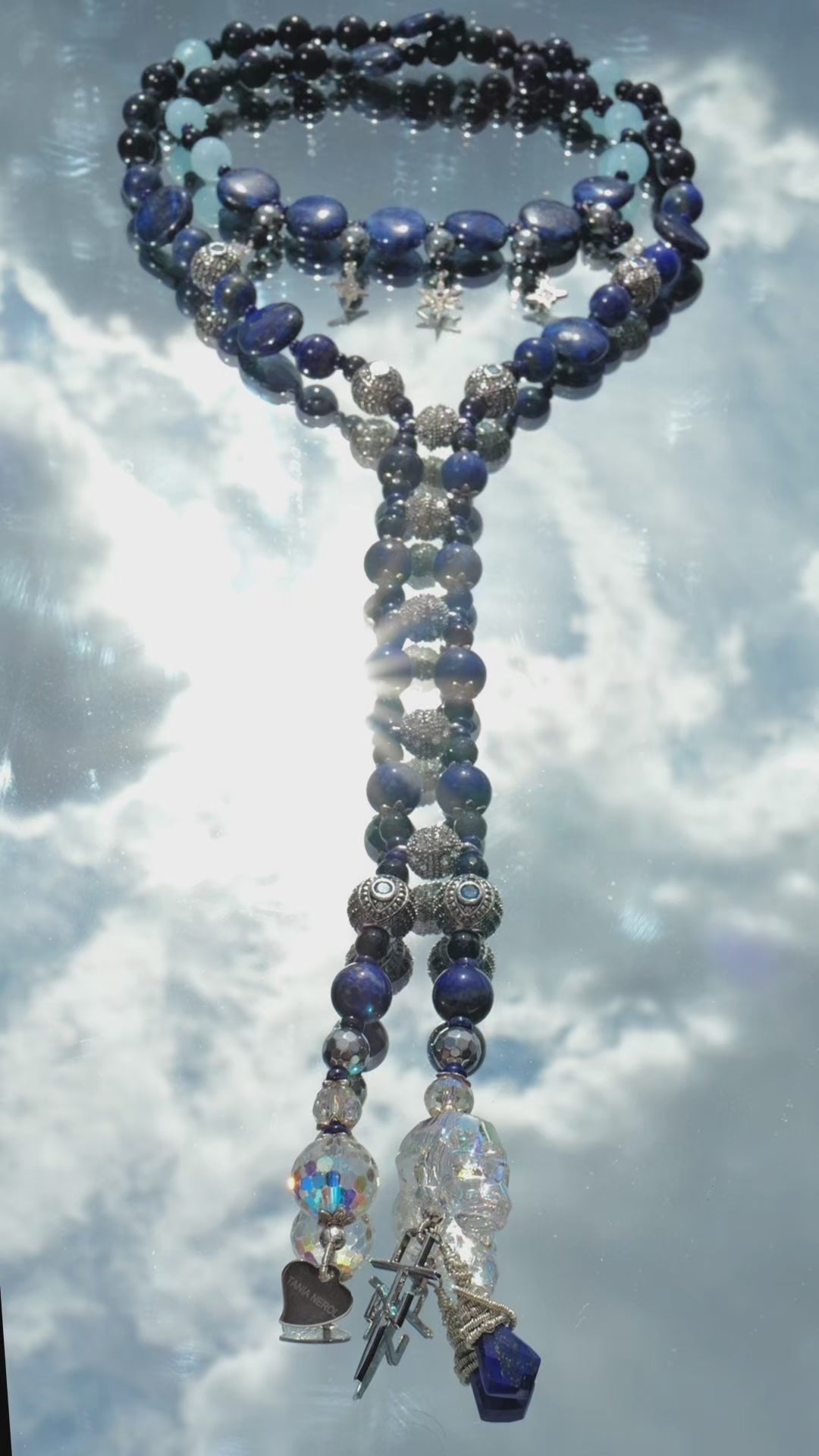 Midnight Galaxy Long Necklace